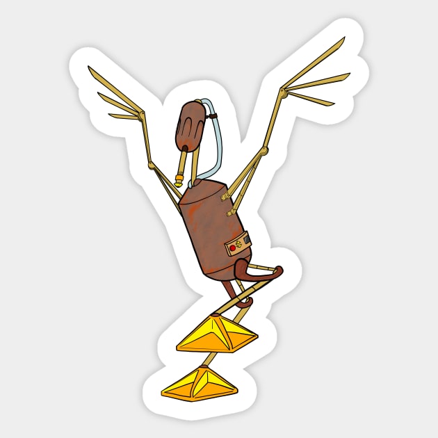 Bird Bot Sticker by Khalico